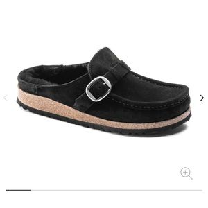 Birkenstock Buckley shearling suede leather! $100 brand new without box.